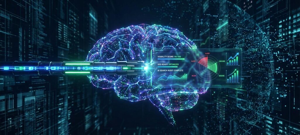 foto representativa de auditoría GEO / AEO